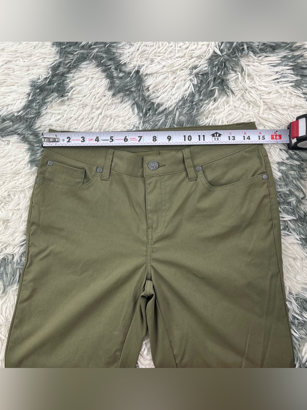 prAna Women’s Green Briann Pants Nylon/Spandex Size 8 - Picture 6 of 13